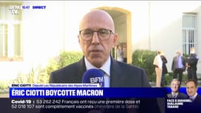 Éric Ciotti "boycotte" la venue d'Emmanuel Macron dans la vallée de la Roya