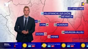 Météo Rhône: un grand soleil et quelques nuages ce mercredi, 34°C à Lyon