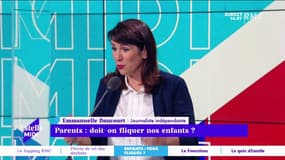 Parents : doit-on fliquer nos enfants ? "J'ai arrêté de fliquer, maintenant je fonctionne sur le mode de la confiance avec mes fils." dit Emma Dancourt.