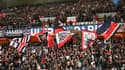 Des supporters parisiens contre Leipzig