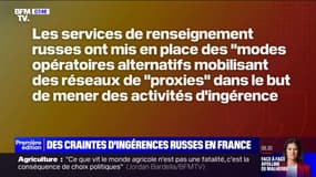 La DGSI appelle les forces de l'ordre à la plus grande "vigilance" à cause de menaces d'ingérences de la Russie