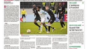 La Une de La Provence