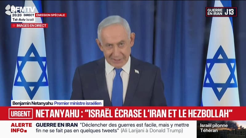 Guerre au Moyen-Orient: “Mojtaba Khamenei ne peut plus se montrer en public”, annonce Benjamin Netanyahu, Premier ministre israélien