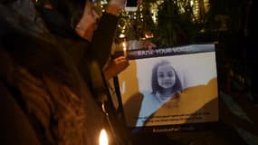 Le 11 janvier, une photo de Zainab, assassinée et violée au Pakistan. 