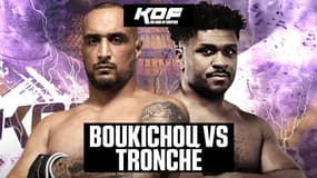 Résumé KOF : Tronché fait match nul contre Boukichou pour sa première en MMA
