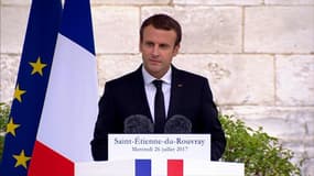 Macron: "Les terroristes ont échoué à semer la soif de vengeance parmi les catholiques de France"