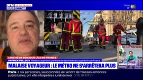 RATP: Patrick Pelloux estime qu'il n'y a "rien à craindre" en devant sortir d'un métro une victime d'un malaise. 