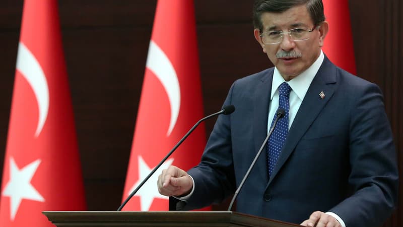 Le Premier ministre turc Ahmet Davutoglu