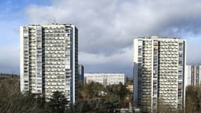 Les tours Plein Ciel à Mulhouse le 29 janvier 2025