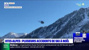 Hautes-Alpes: trois skieurs se blessent sur les pistes le jour de Noël