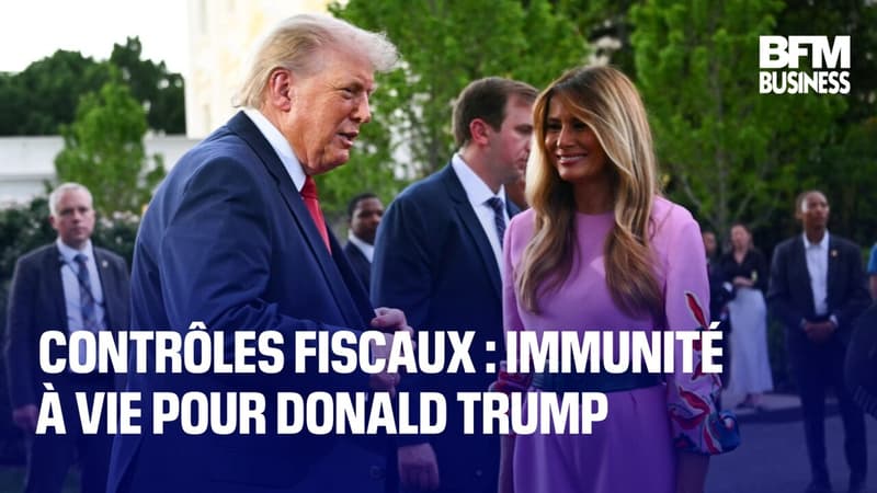 Contrôles fiscaux : immunité à vie pour Donald Trump