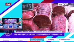 Travail des commerçants le 1er mai : "Laissez-nous travailler", demande Frédéric, artisan boucher