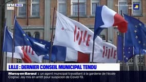 Un dernier conseil municipal tendu à Lille, avant le second tour des élections 