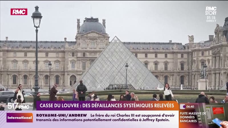 Cambriolage du Louvre : la commission d’enquête pointe des "défaillances systémiques"