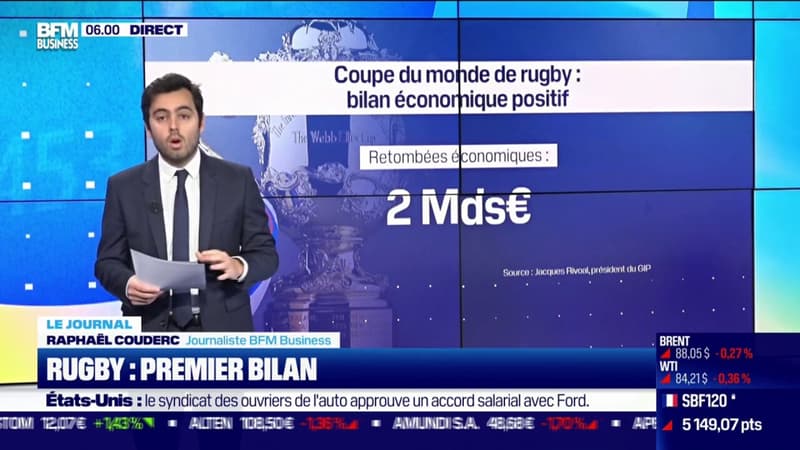 Coupe de monde de rugby: un premier bilan positif