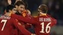 Félicité par ses coéquipiers, le capitaine de la Roma n'envisage pas sa carrière ailleurs que sous le maillot des Giallorossi.