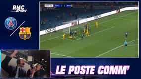 Paris SG 2-3 Barcelone : Contraints à L'EXPLOIT au retour, le poste comm' du quart aller