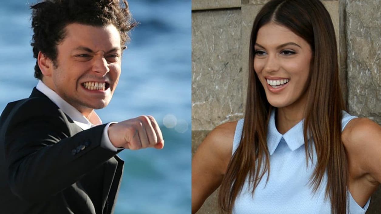Kev Adams et Iris Mittenaere. Kev Adams et Iris Mittenaere.