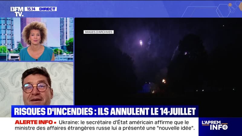 Risques d'incendies: certaines communes annulent leur feu d'artifice ces 13 et 14 juillet