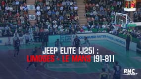 Résumé : Limoges - Le Mans (91-81) - Jeep Elite