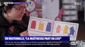 "Demandez le programme": en maternelle, "la maîtresse part en live"