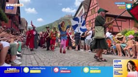 Ribeauvillé: la fête médiévale Pfifferdaj bat son plein