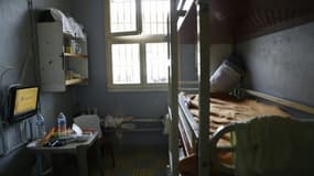 Une cellule de la prison de Fresnes, le 20 septembre 2016
