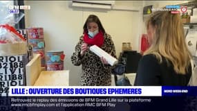 Lille: les commerçants renouent avec leurs clients grâce à des boutiques éphémères