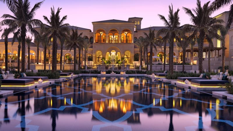 Le manoir de trois étages de l'hôtel One & Only The Palm à Dubaï