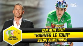 Cyclisme : Van Aert capable de "gagner le Tour de France" selon Armstrong 