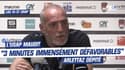 LOU 41-31 USAP : "3 dernières minutes immensément défavorables", Arlettaz très déçu 