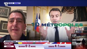 RER dans les grandes métropoles: "Les présidents de régions prennent acte de cette volonté du président de la République", affirme Jean Rottner, président LR de la région Grand Est