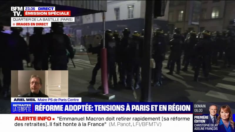 Le maire PS de Paris Centre demande aux manifestants 