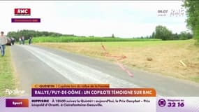 Rallye dans le Puy-de-Dôme: un copilote témoigne sur RMC