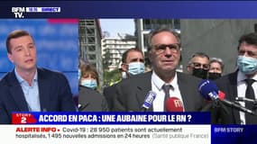 Jordan Bardella réagit à la polémique sur l'alliance de Renaud Muselier: "Je crois qu'on assiste à une très très grosse clarification dans la vie politique"