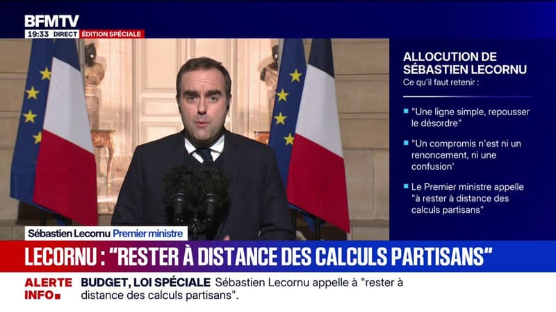 "Prendre le temps de bâtir un bon budget n'est pas une faiblesse", déclare le Premier ministre, Sébastien Lecornu
