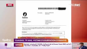 RMC s’engage pour vous : Claudio, 79 ans, victime d’usurpation d’identité - 06/09