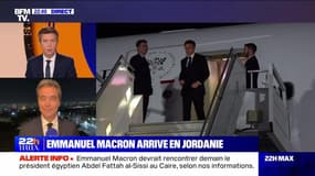 Emmanuel Macron débute sa visite en Jordanie - 24/10
