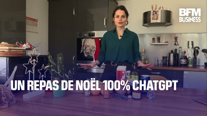 Un repas de Noël 100% ChatGPT