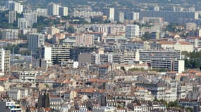 Vue des quartiers nord de Marseille.