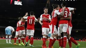 Les joueurs d'Arsenal attaquent la Premier League en confiance.