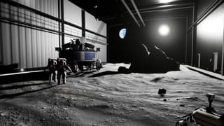 Luna, le centre d'entraînement de l'Agence spatiale européenne.