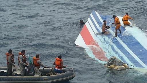 Les débris du vol Air France - Image d'illustration