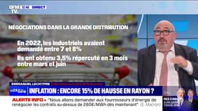 Inflation, encore 15 % de hausse en rayon ?  - 05/01