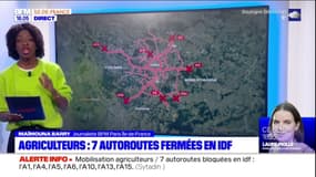 Colère des agriculteurs: 7 autoroutes fermées ce mardi soir en Île-de-France