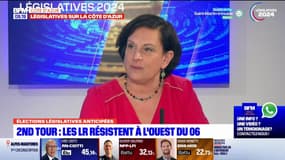 Législatives: réélue, la députée Alexandra Martin indique qu'elle siègera au sein d'un "groupe de droite indépendant"