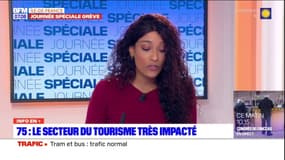 Paris: le secteur du tourisme très impacté depuis le début des manifestations