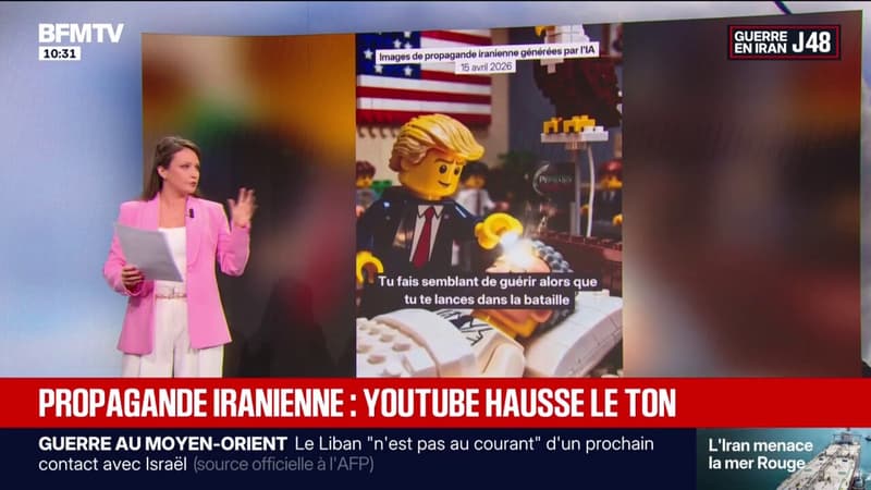 Guerre au Moyen-Orient: Youtube supprime une chaîne pro-iranienne qui diffusait des vidéos IA de Donald Trump en Lego