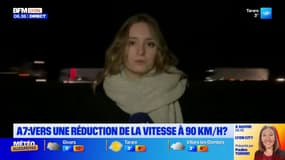 Vers une réduction de la vitesse à 90 km/h sur l'A7?