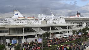 Blocage du port de Marseille, le 14 janvier 2020